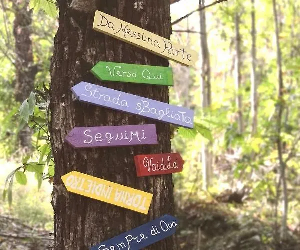 בית נופש La Tana Del Riccio San Sisto dei Valdesi